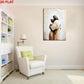 2D 1PC Wrapped Canvas Painting Jesus hugging woman in his arms theme wall art interior framed painting