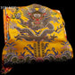1Pcs Tibetan Style Embroidered Flags,1.4m Auspicious Dragon Pattern Home Decor Hanging Banner Buddhist Item Altar Prayer Flags