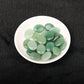 JH18-1 5/10Pcs Natural Crystal Palm Stone, 2cm Oval Shaped Raw Gemstone for Handheld Worry Stone Reiki Healing Massage Decor