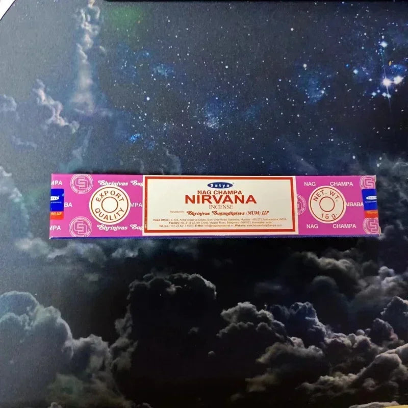Satya 5box /2box India Sandalwood Incense Household Bedroom Toilet Bathroom NAGCHAMPA Tibetan Incense Line Fragrance Lasting