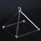 Clear Crystal Singing Pyramid Professional Quartz Tower Singing Bowl Yoga Meditation Sound Healing Percussion Instruments Gifts