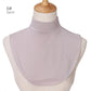 New Soft muslim women's neck cover modal jersey Full cover high neck turtle neck cover islamic clothing ladies clothes accessory