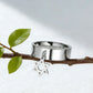 Lucktune Star of David Ring Stainless Steel Women's Finger Rings Vintage Hexagram Jewish Judaism Jewelry Party Birthday Gifts