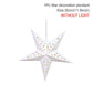30-75cm Hollow Star Hanging Pendant Eid Mubarak Ramadan Decor 2025 Christmas Decor For Home Islamic Muslim Party Ramadan Kareem