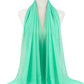 New Fashion Women Solid Chiffon Headscarf Ready To Wear Instant Hijab Scarf Muslim Shawl Islamic Hijabs Arab Wrap Head Scarves