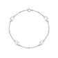 ROXI 925 Sterling Silver Punk Cross Bracelet For Women Party Street 20cm Bangle Pulseras Plata 18k Gold /Silver Color Jewelry