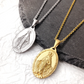 Hot Sale Virgin Mary Pendant Necklace - 18K Gold Plated & 316L Stainless Steel Religious Medallion, Catholic Gifts for Women Men