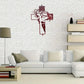 Metal Cross Wall Art Decor, Religious Home Sign Hanging for Living Room Office