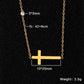LUXUKISSKIDS Catholic Rosaries Beaded Prayer Cross Pendant Necklace Rosary Prayer Long Stainless Steel Necklaces Collier Jewelry