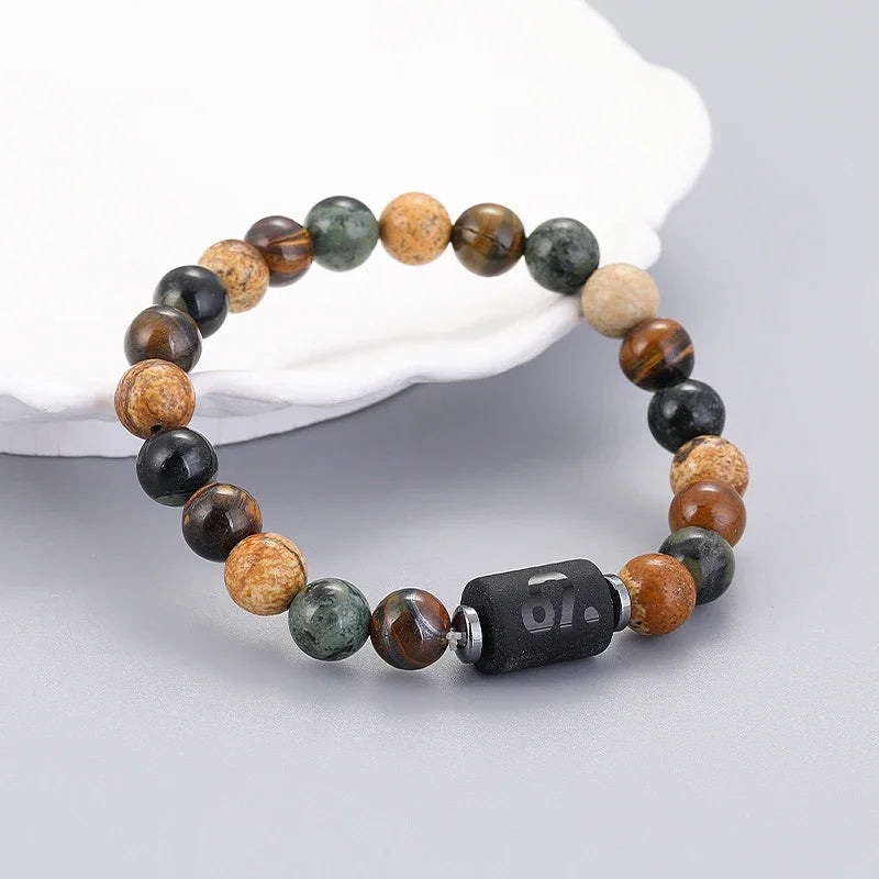 12 zodiac signs Bracelets Capricorn Taurus Cancer Virgo Pisces Bracelets Ladies Men Couples Friendship Jewelry Gift Bracelets