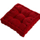Meditation Floor Square Pillow For Seating On Floor Solid Tufted Thick Pad Cushion For Yoga Balcony Chair Seat Cushions