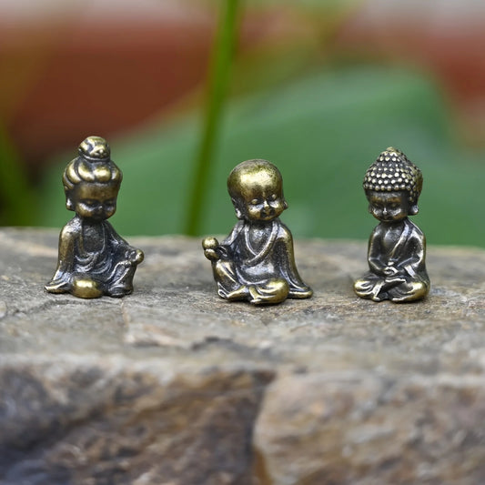 Mini Buddha statues/treasures/Buddha statues/Guanyin statues ornaments, fish tanks, micro landscape ornaments