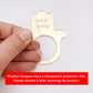 Jewish Hamsa Shabbat Shalom Napkin Rings Mirror Acrylic Table Decoration for Sabbath Dinner