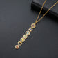 HIPEE 7 Chakra Yoga Necklace with Colorful Stone Stainless Steel Pendant for Meditation Boho Spiritual Gift