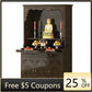 G1   Buddhist shrine stand cabinet, God of Wealth cabinet, household Buddha statue, Guan Gong Bodhisattva worship altar cabinet