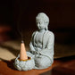 Green Sand and Gravel Buddha Statue Ornaments Creative Zen Crafts Fish Tank Aquarium Landscaping Chinese Tea Pet Home Decoration
