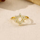 DPLAOPA 925 Sterling Silver Star of David Zircon CZ Engagement Ring 2025 New Luxury Classical Party Jewelry Gift for Women