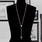 Fashion Vintage Crucifix Virgin Mary Pendant Cross Necklace Jesus Rosary Beads Chain