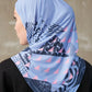 Sporty Inner Women's Hijabs Muslim Breathable Islamic Instant Turban For Ladies Geometric Printing Pattern Head Wrap Headband