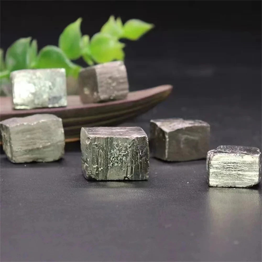 Natural High Density Cubic Pyrite Stone, Rough Gold, Irregular Ore Mineral, Teaching Specimen, Gemstone Ornaments