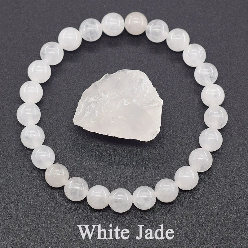Natural Stone Real Red Jasper Prayer Bead Bracelet Women Men Rosary Stretch Elastic Bracelets Yoga Meditation Jewelry Wholesale