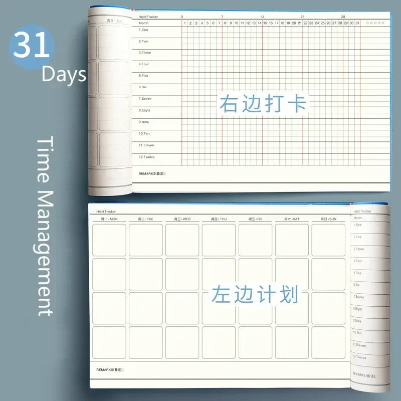 List Mind New Good Tracker Planning Do Note To Task Plan Notebook Habit Agendar 2022 Schedule Map Self-discipline Book