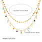 DIEYURO 316L Stainless Steel Geometry Pearl Pentacle Necklace New Delicate Fashion Gold Color Star Pendant Neck Jewelry Gifts