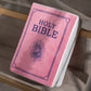 John 3 Pink Cutest Bible Memory Foam Pillow with Bible Throw Pillow Learn the valuable lesson Learn the valuable lesson
