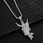Vintage Jesus Pendant Necklace Stainless Steel Christian Religious Jewelry Hip Hop Religious Jewelry Gifts Wholesale For Unisex