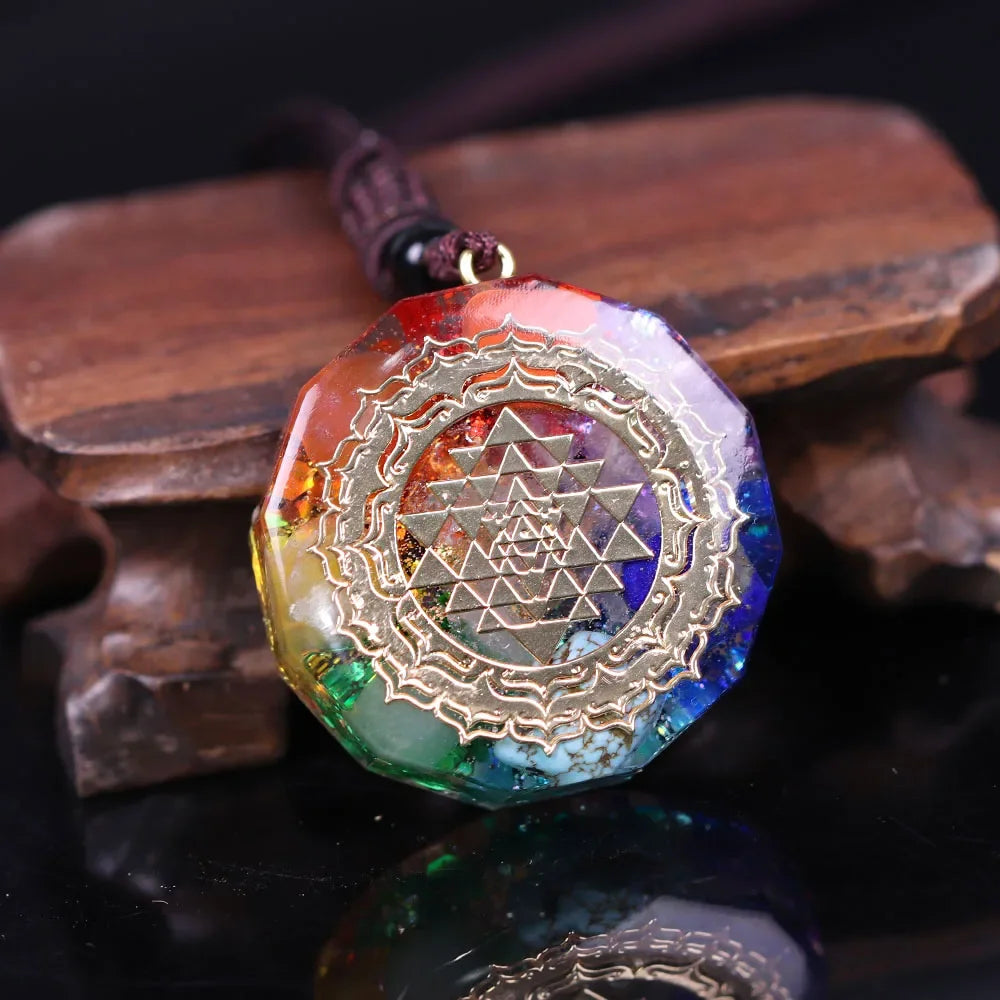 Natural Healing Crystal Raw Stone Net Pocket Pendant Necklace Energy Reiki Pendant Stainless Steel Chain Healing Stone Jewelry
