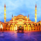 Islamic he Mosque Wall Art Canvas Prints Arbic Kaaba Al Masjid An Nabwi Islamic Canvas Poster Living Room Decor Paintings