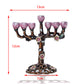 Hanukkah Star Menorah David Candelabra Candle Candlestick Holder Hand Paited Home Decoration Party Festival Candleholder Gifts