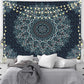 Wall Hanging Indian Mandala Tapestry Psychedelic Bohemian Home Decoration Aesthetic Living Room Background Cloth Beach Yoga Mat