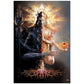 Lord Shiva Canvas Art Print  Hindu Deity Wall Decor Indian Buddha Religious Poster Home Decoration Spiritual Picture