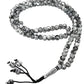 Muslim 8mm Rosary Tasbih 99 Beads Prayer Dhikr Misbaha with Names of Allah Muhammad Engraved In Islamic Religion Ramadan Gift