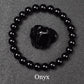 6/8mm Reiki Blue Apatite Bead Bracelet Men Women Natural Stone Blood Circulation Stimulate Enthusiasm Health Care Couple Jewelry