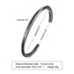 Vnox Vintage Stainless Steel Bangle for Men Women Mobius Twisted Cuff Bracelet Unisex Casual Pulseira Gents Jewelry