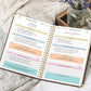 A5 Gratitude Journal Notebook, Mindfulness Journal with Prompts, Spiral Bound Notebook for Positive Thinking, Mood Tracker