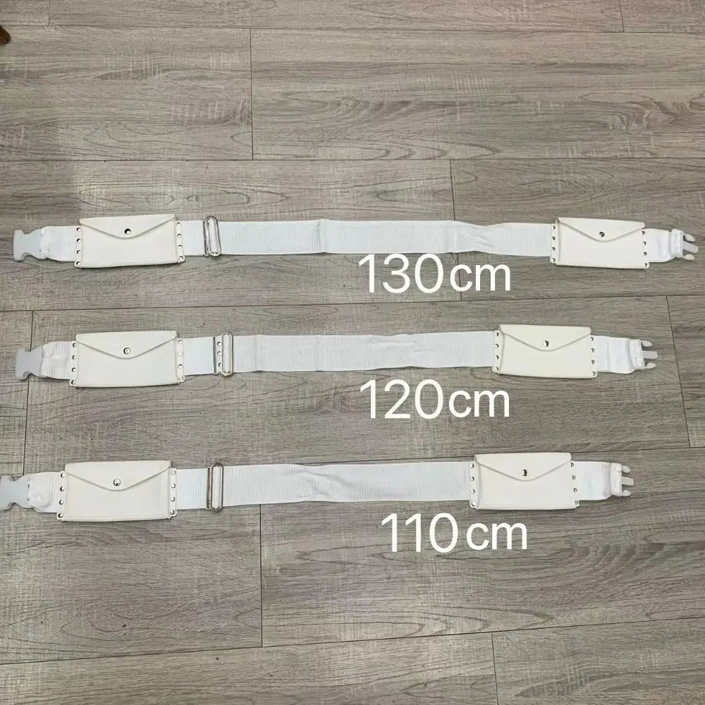 Unisex Stretchy Hajj Belt Wide Oxford Cloth Studded Waist Belt Prayer Belt Umrah Girdle