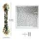 Hand Painted Door Mezuzah Ornament with Screw Zinc Alloy Jewish Mezuzah Case Cover Delicate Embellished Door Wall Hanukkah Decor