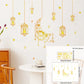 Eid Mubarak Wall Stickers Kareem Ramadan Decoration 2025 For Home Islamic Muslim Party Decor Mubarak Ramadan Window Sticker Gift