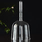 Handheld Singing Bowl Meditation Crystal Sound Bowl Sound Healing Percussion Instruments Transparent Singing Bowls with Bag