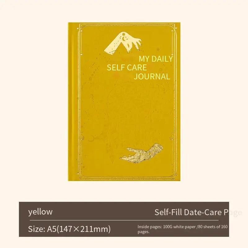 2026 new Elegant Gratitude Diary: Gilded Undated Planner for Mindfulness & Self-Reflection in English