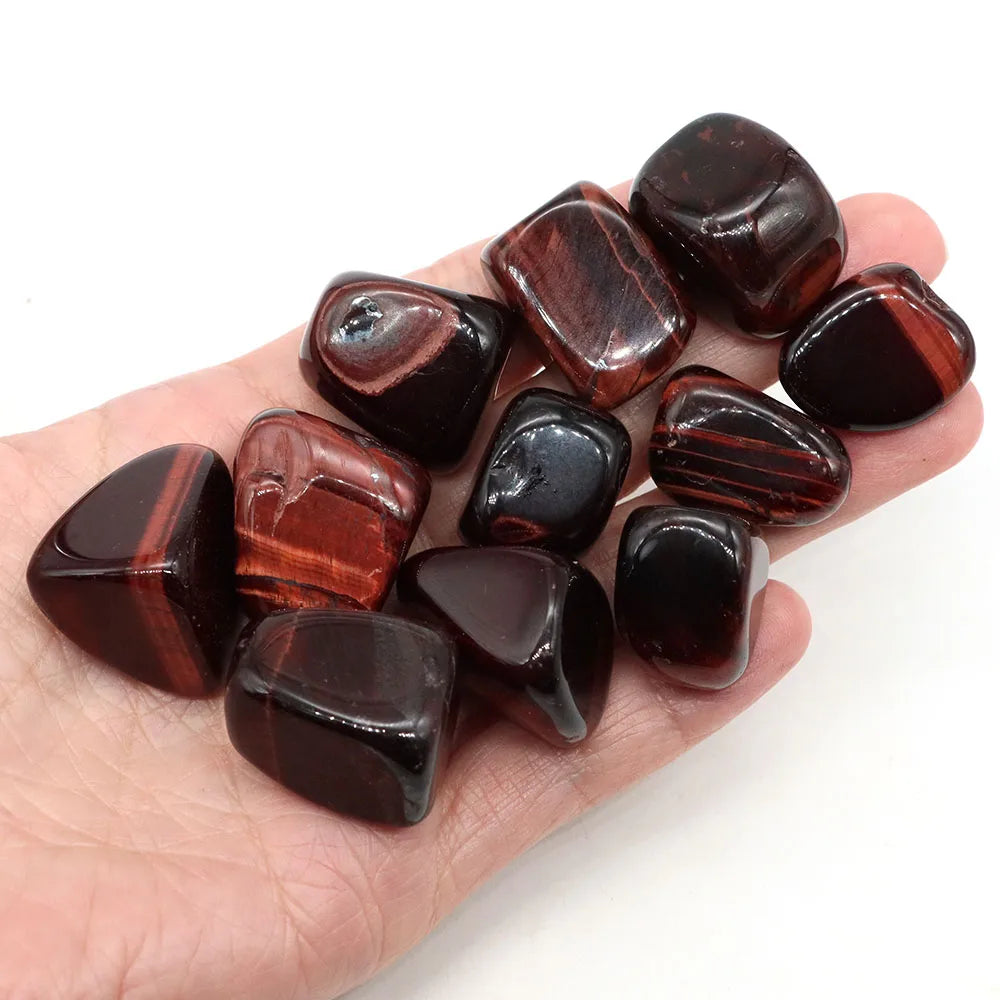 Natural Tumbled Stones Bulk Polished Moonstone Rocks Gemstones Assorted Healing Crystals for Home Garden Tank Aquarium Decor