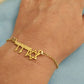 Personalized Hebrew Name Bracelets For Women Kid Men Jewelry Custom Stainless Steel Nameplate Bracelet Femme Jewish Jewelry