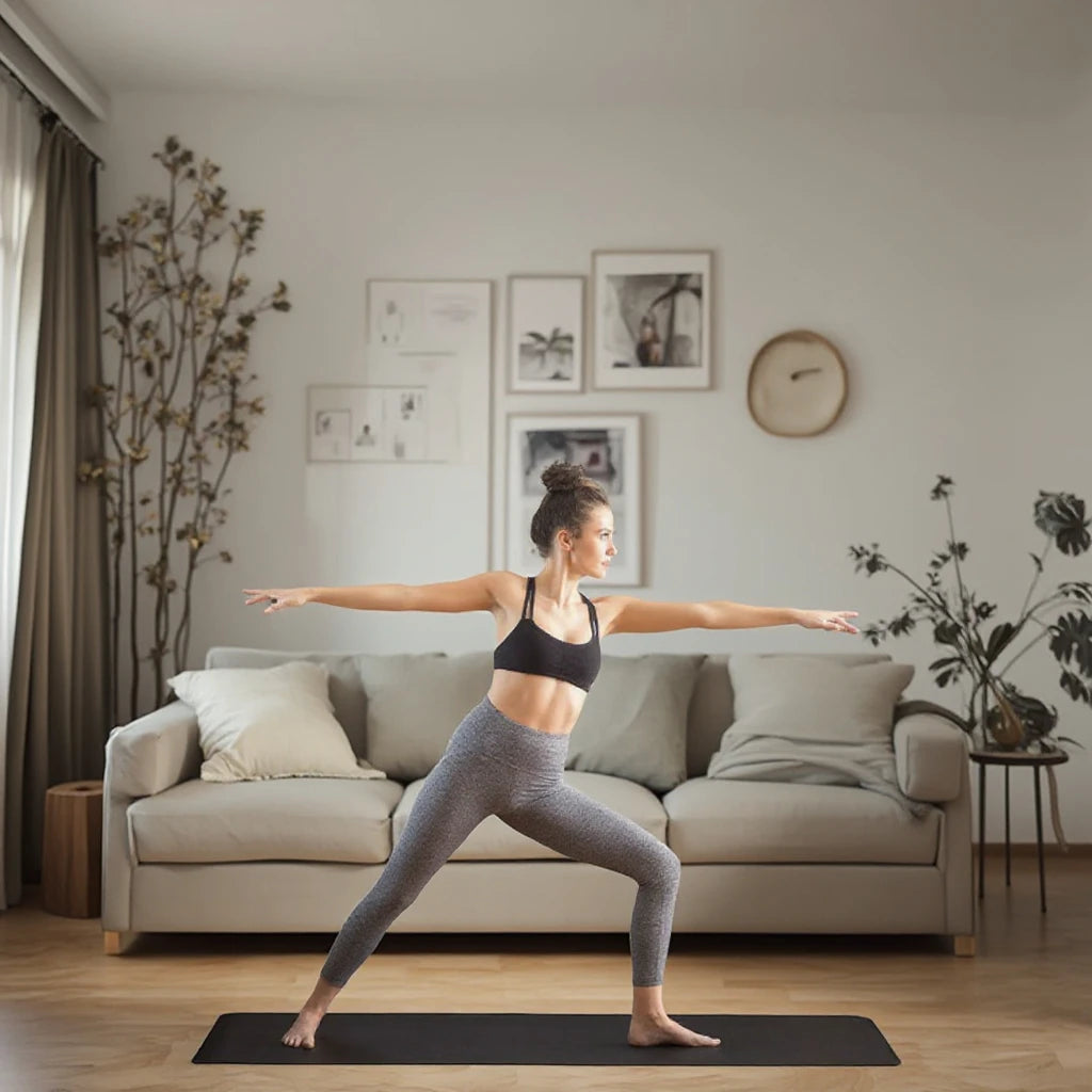 High Quality Comfortable and Solid Yoga Pilates Meditation Grounding Mat Nature Rubber for Home Use