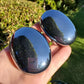 1 pc natural decoratives stone-Terahertz palm stone，polished Worry Stone for perfect crystal gift，special for parents or friends
