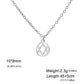 Teamer Israel Map Star of David Pendant Necklace for Women Men Jewish Stainless Steel Necklace Ethnic National Jewelry Wholesale