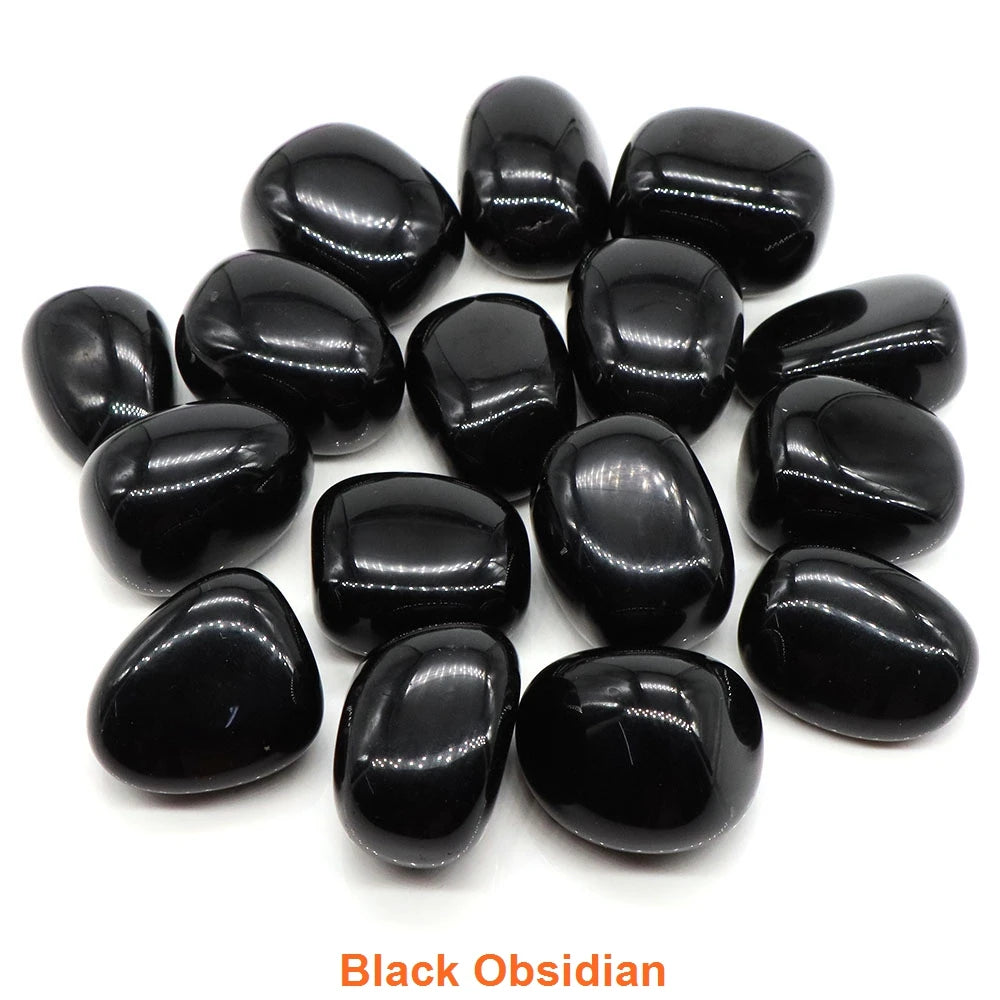 Natural Tumbled Stones Healing Crystals Quartz Gems Bulk Ore Gravel Specimen Energy Mineral Tank Aquarium Garden Home Decoration