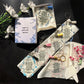 All Box Custom10pcs White Hanging Acrylic Prayer Cards,Hamsa Hebrew Card,Keychain Lyric A Hymn of Thanks Prayer,Wedding Souvenir
